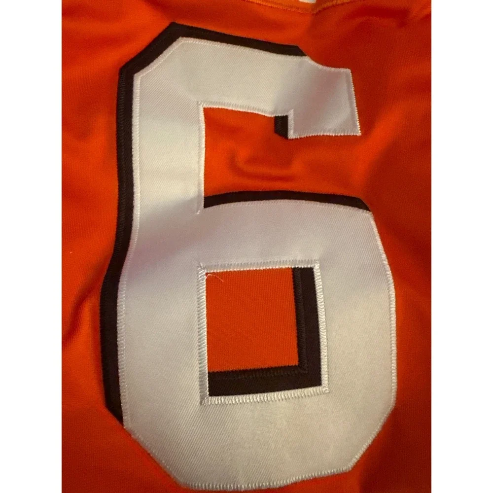 Nike Cleveland Browns Baker Mayfield 6 Orange NFL Jersey Mens Large Dawg Pound